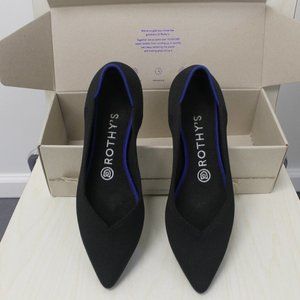 Rothy's Black Solid Point 7.5